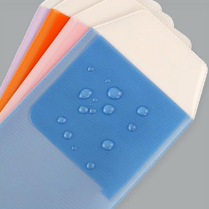 LJJCSFF 10pcs Multicolor Pen Pocket Protector with Clip Flap for Men Shirt Lab Coat Pocket Pen Holder Officers Pocket Organizer - Image 3